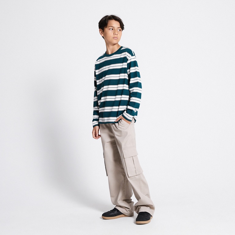 Long sleeve tee "Eliot" Dark Teal